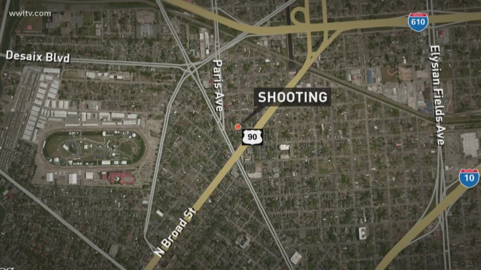 Police say a man was shot in the head.
