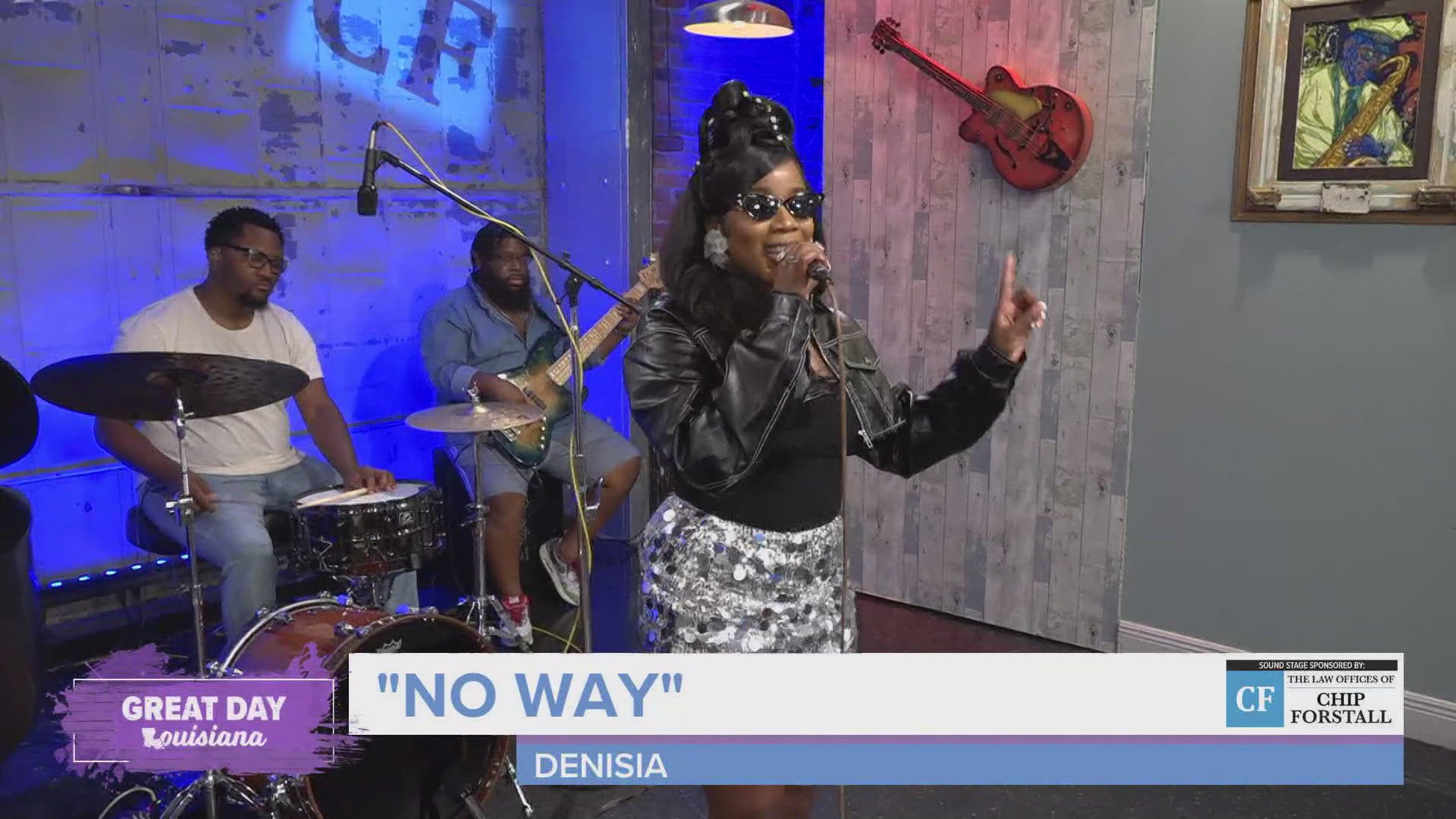 We enjoy another song from Denisia in our Chip Forstall Sound Stage.