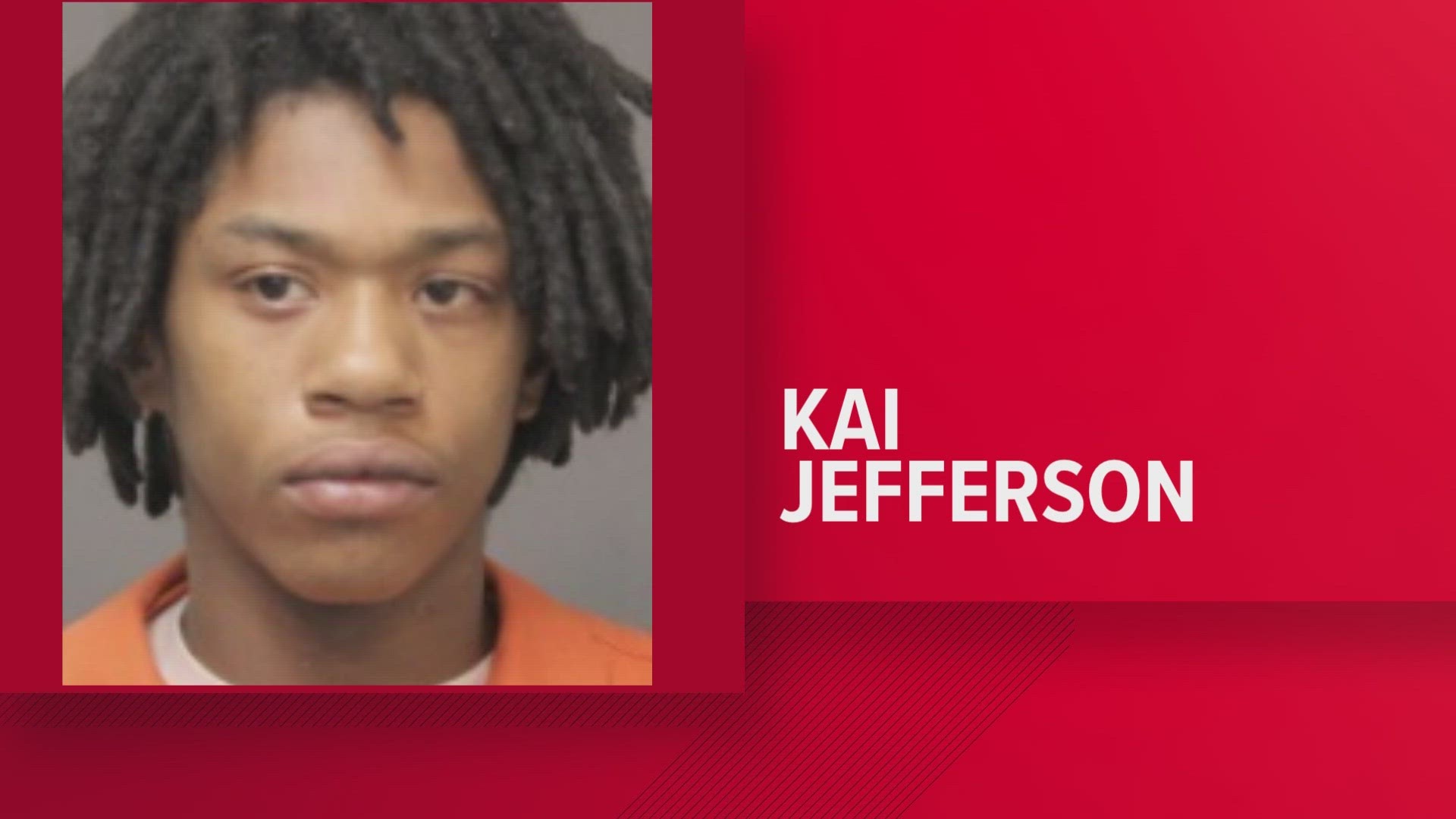 Kai Jefferson, 16, escaped the Office of Juvenile Justice after he was arrested for threatening to shoot a woman multiple times.