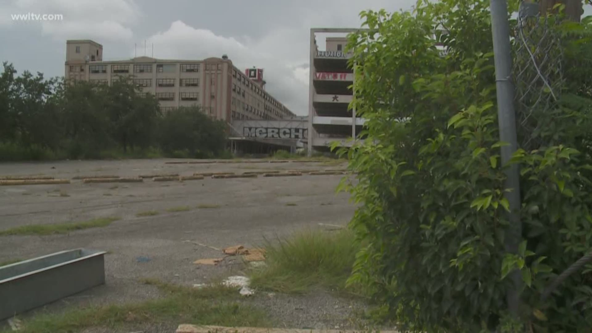 The Navy Base has been an eyesore in the Bywater since it was abandoned after hurricane katrina in 2005.