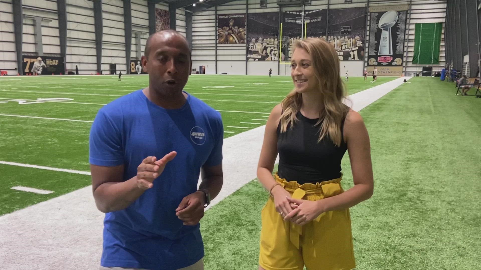 WWL-TV's Ricardo LeCompte and Brooke Kirchhofer break down day 4 of New Orleans Saints training camp