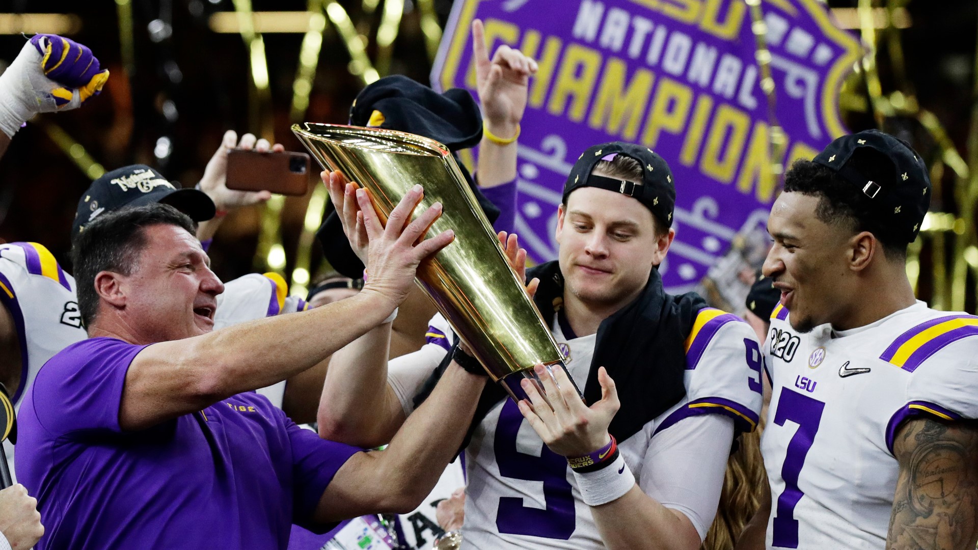 Want a photo with LSU's National Championship Trophy? Here's your