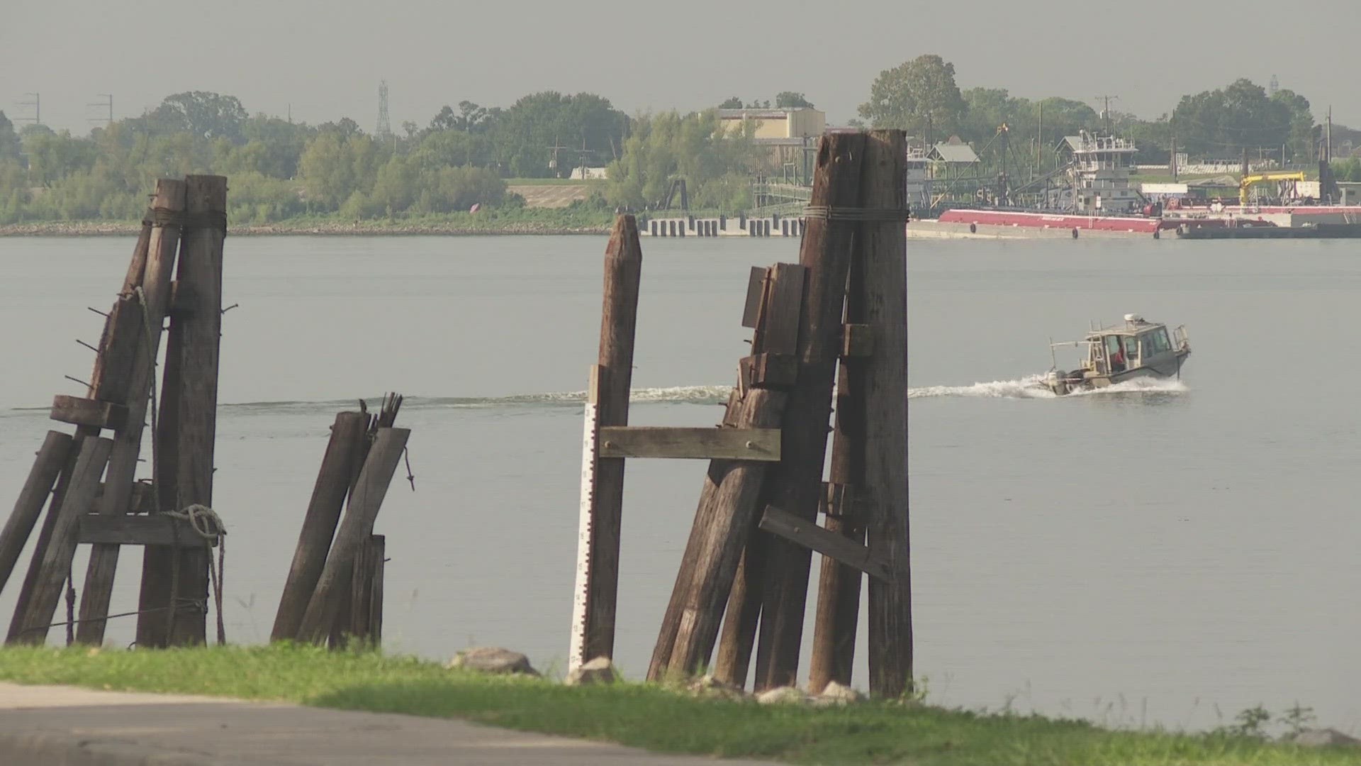 A saltwater wedge is threatening Louisiana waterways and drinking water, while the Mississippi River could reach record lows due to drought.