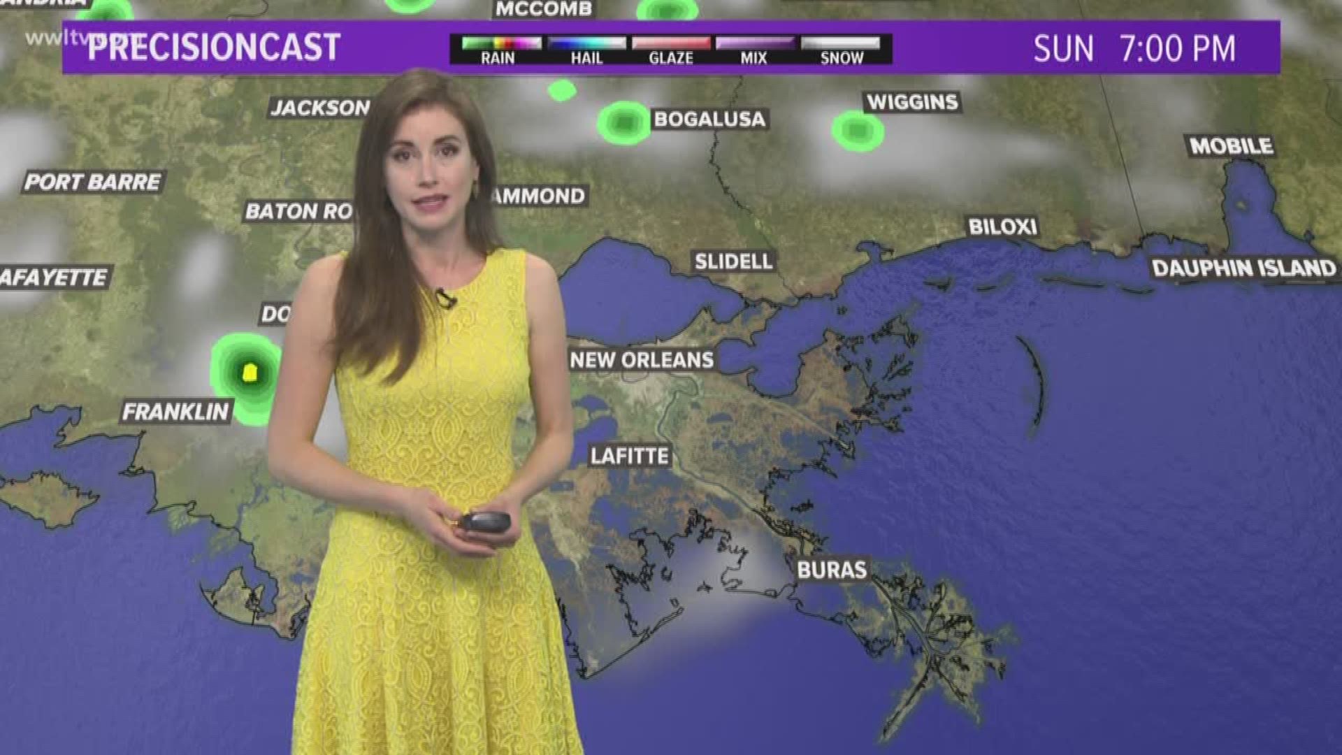 Meteorologist Alexandra Cranford has the forecast at 6 p.m. on Sunday, May 20, 2018.