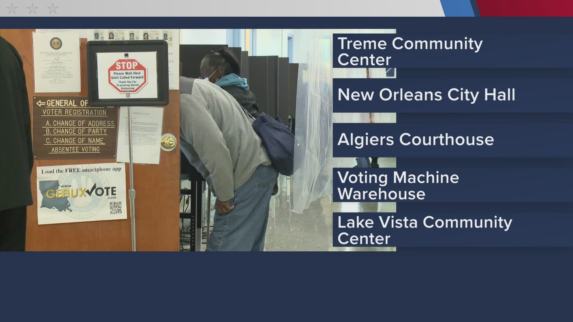 Early voting starts in Louisiana