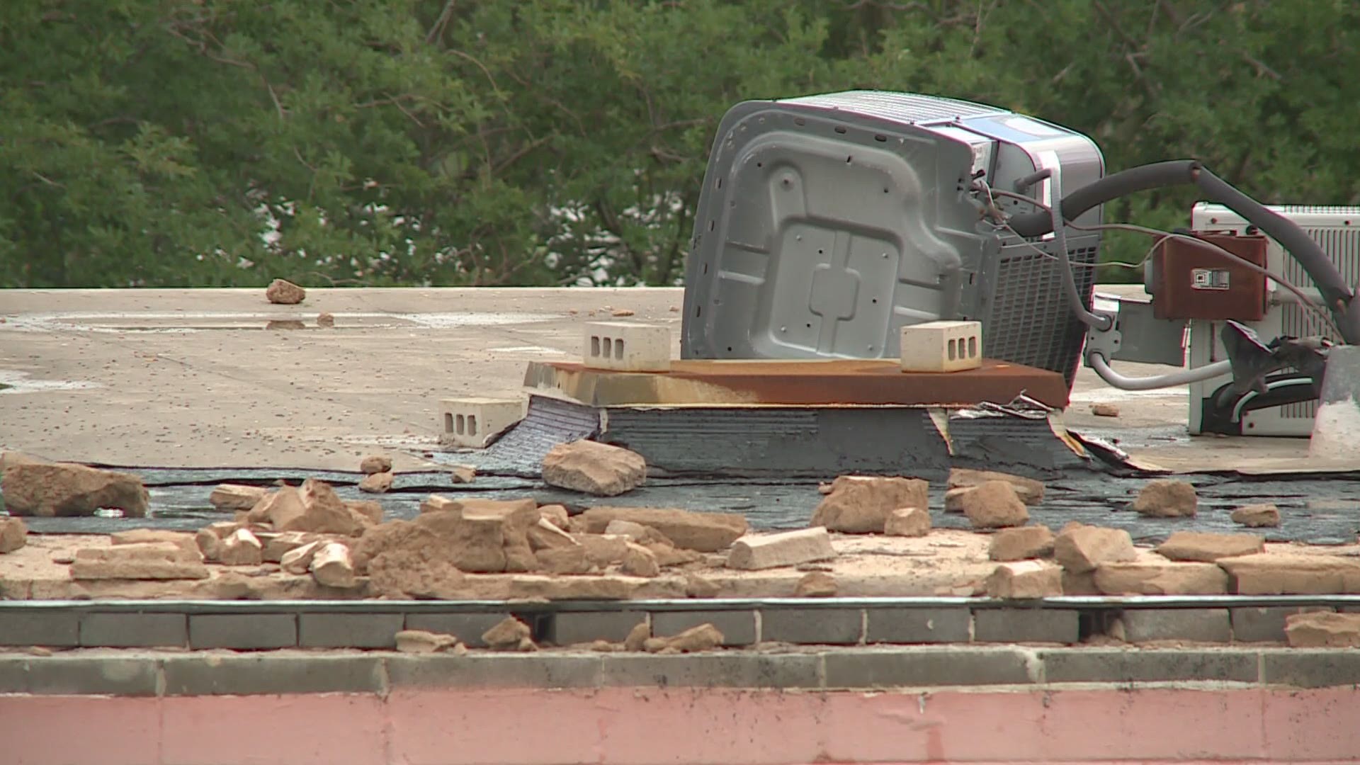 Forecasters say damage in Jefferson Parish south of the Louis Armstrong New Orleans International Airport was determined to be from a tornado.