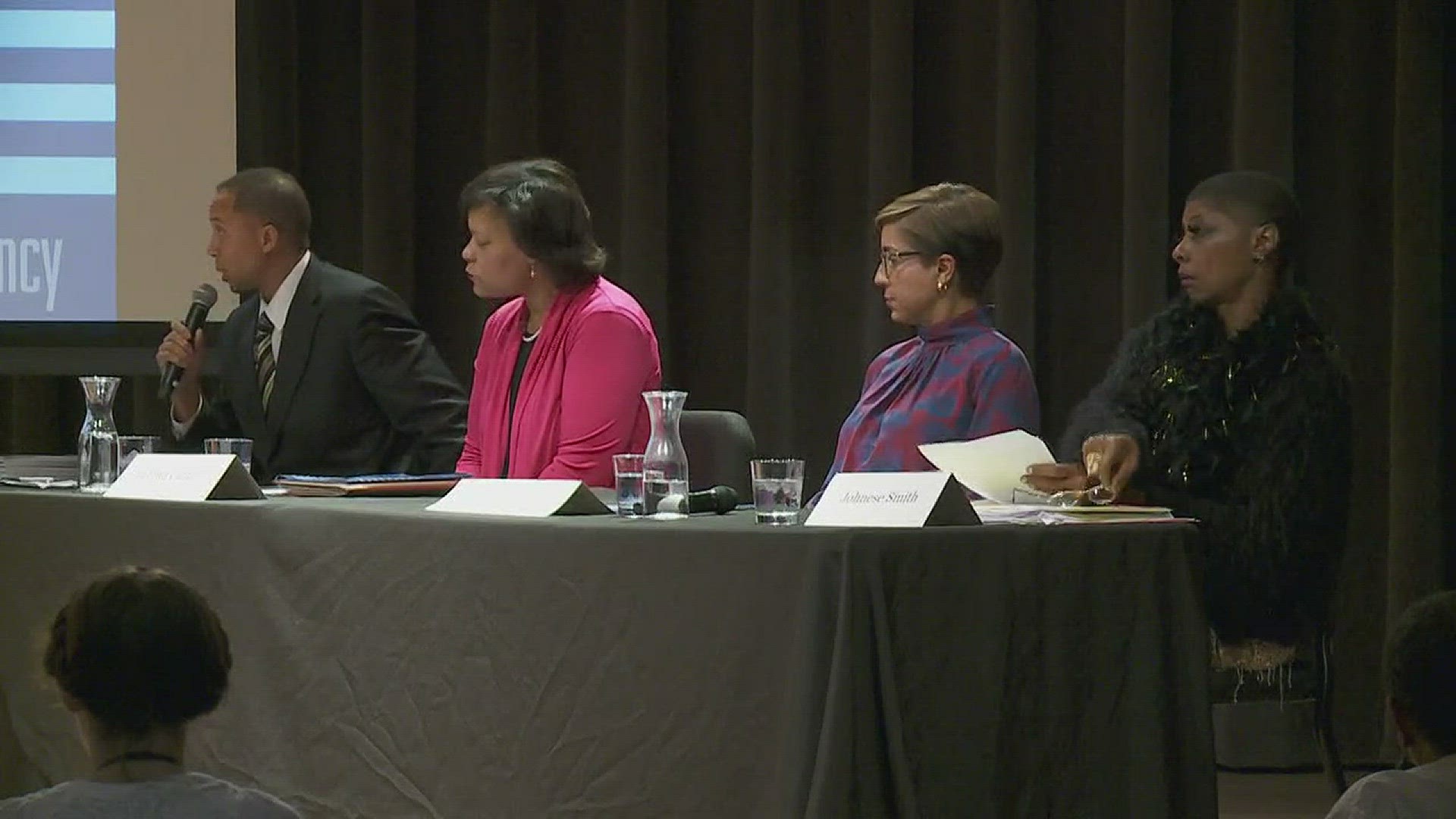 Mayoral candidates attend forum on city's infrastructure
