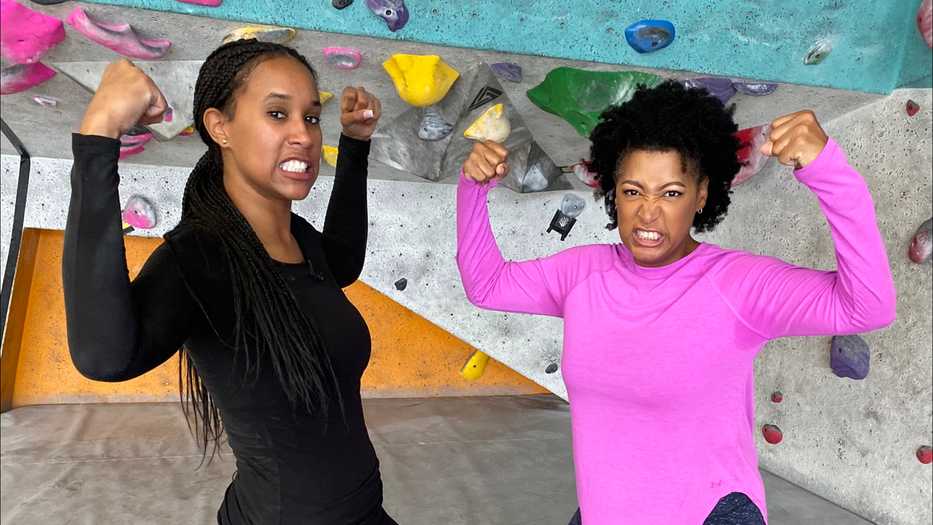T-Pot joined Sheba for a lot of climbing (and falling) at the New Orleans boulder Lounge on St. Claude. She shared some of her best and worst interviews.