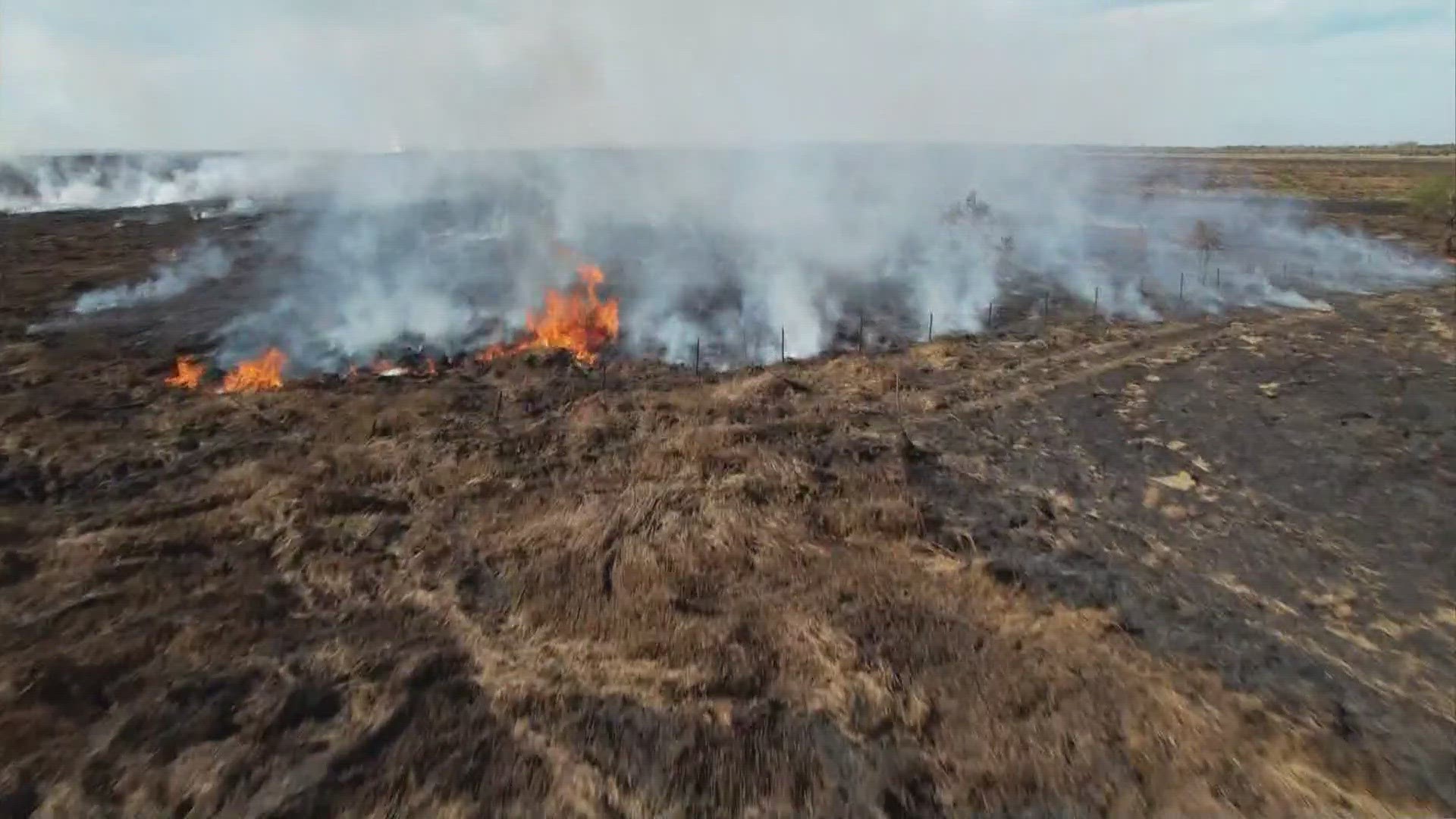 The fire has created so much smoke it has led State Police to close a stretch of busy highway twice this week.