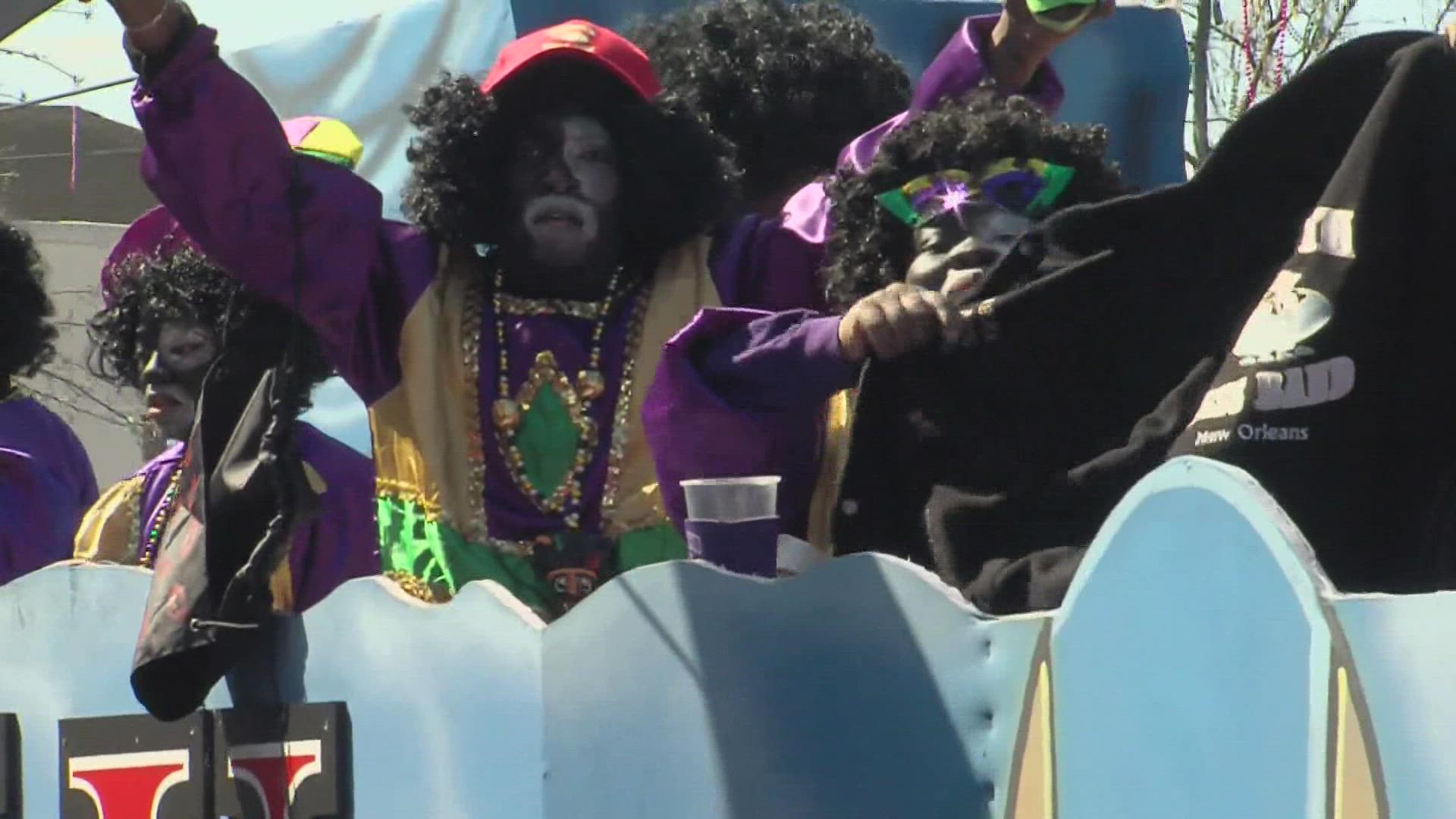 Down the street from Martin Luther King Jr. Boulevard in Uptown, on Jackson and Claiborne, is where the Zulu Krewe parade usual starts for Mardi Gras.