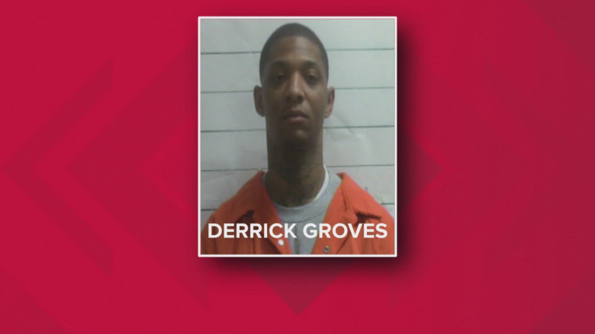 Nine inmates who escaped from the Orleans Justice Center will go before a judge on Wednesday to be arraigned on escape charges. Derrick Groves still on the run.