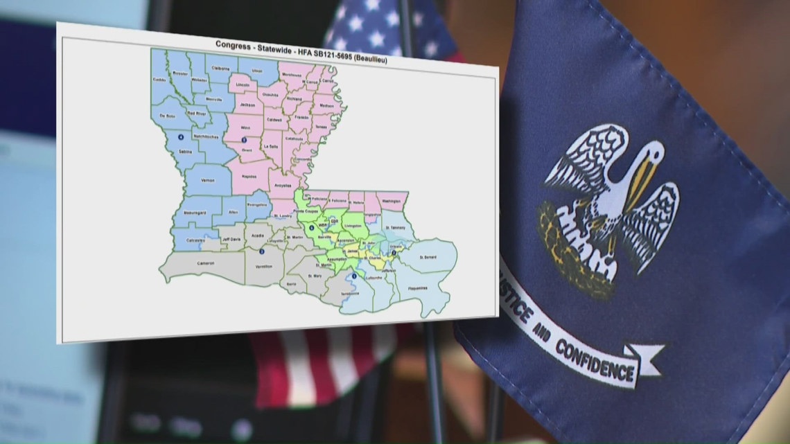 Louisiana Senate approves new congressional map, giving Republicans 5-1 edge