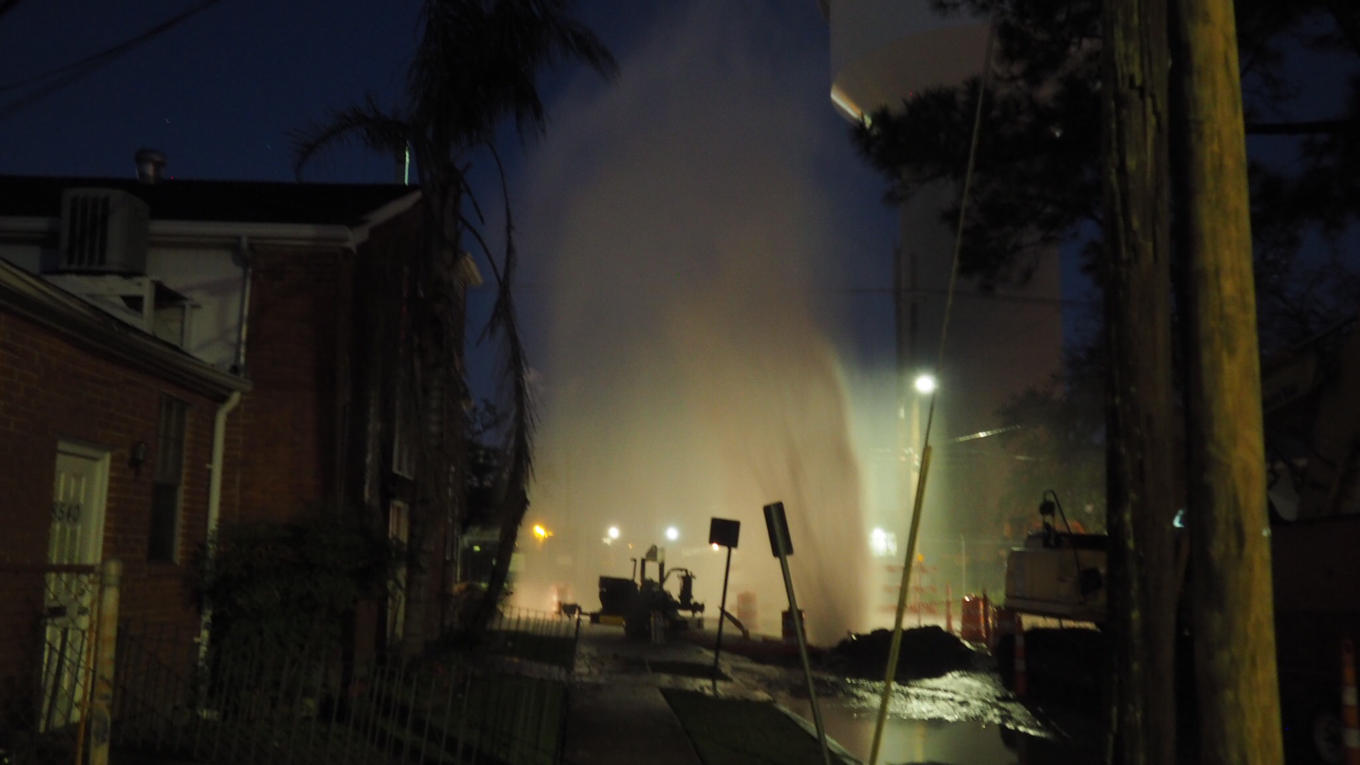A spokesperson for the Sewerage & Water Board said the water main broke around 6:20 a.m. near the intersection of Panola and Leonidas streets.