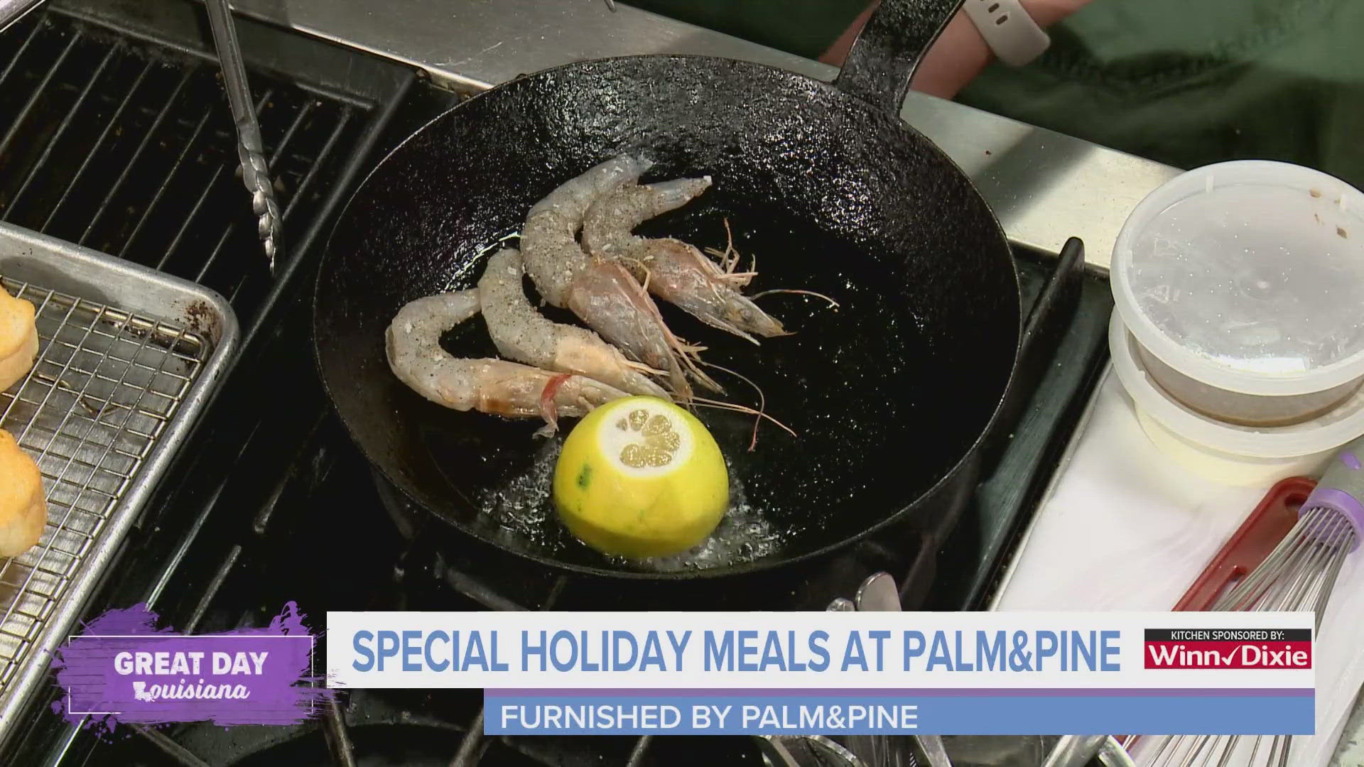 We get a taste of some special holiday dishes on the menu this season at Palm&Pine.