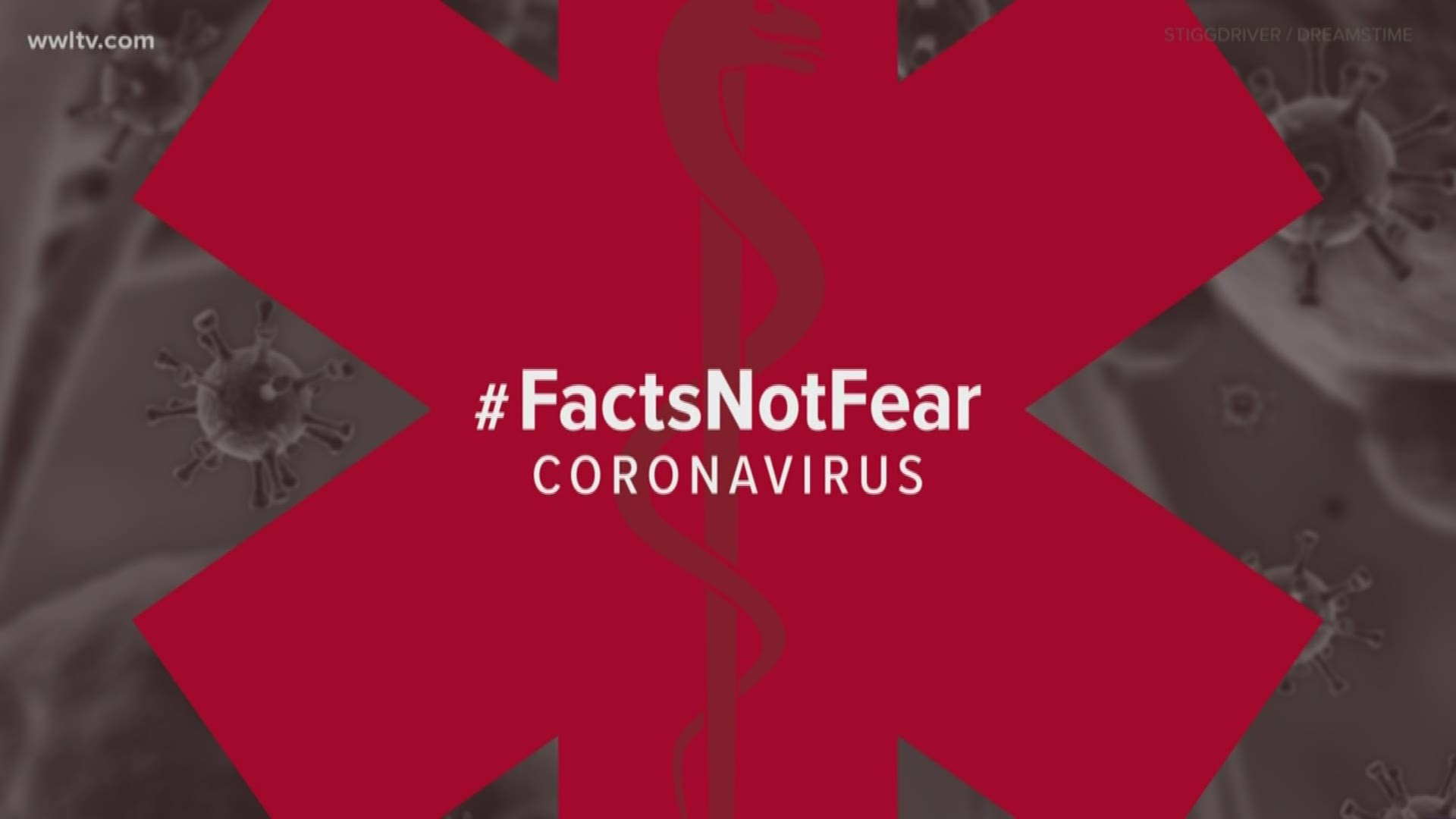 No cases of coronavirus have been reported in Louisiana.