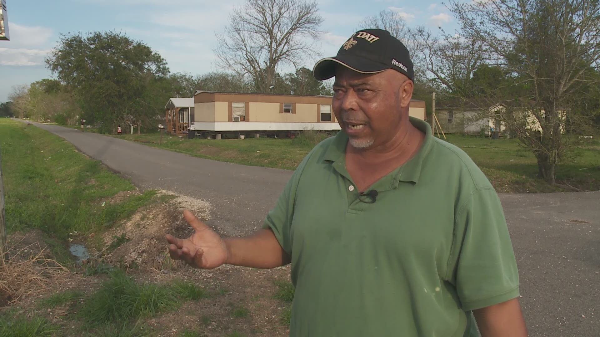 A St. James resident who lives near an oil facility talks about his health concerns.