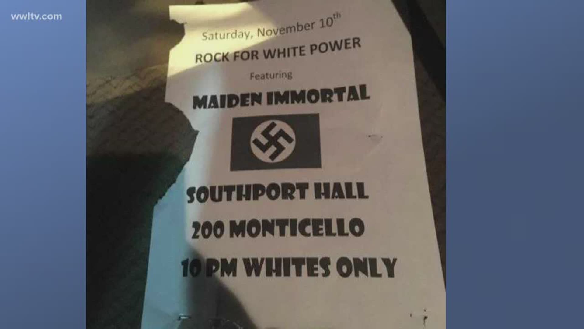 Venue managers and band members say they are not responsible for the flyers asking for anyone with info. to come forward.