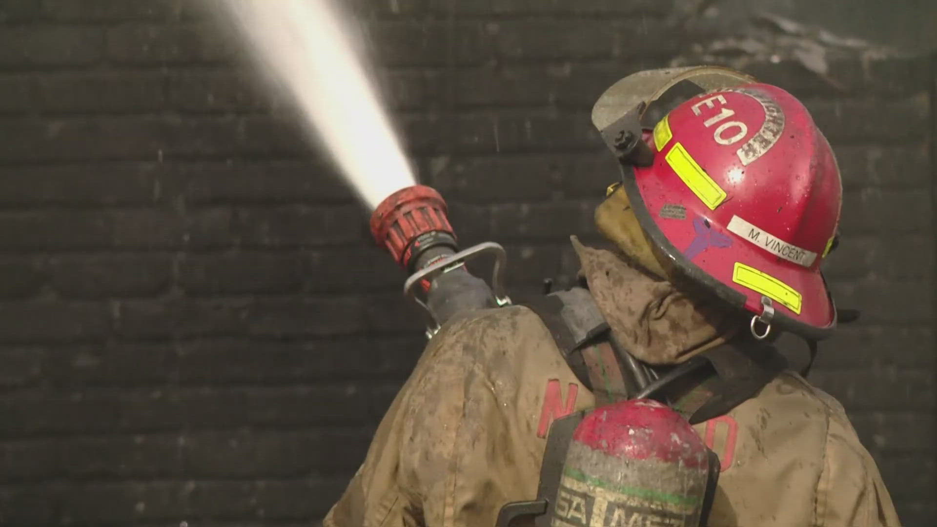 A family has been displaced following a fire in New Orleans Friday.