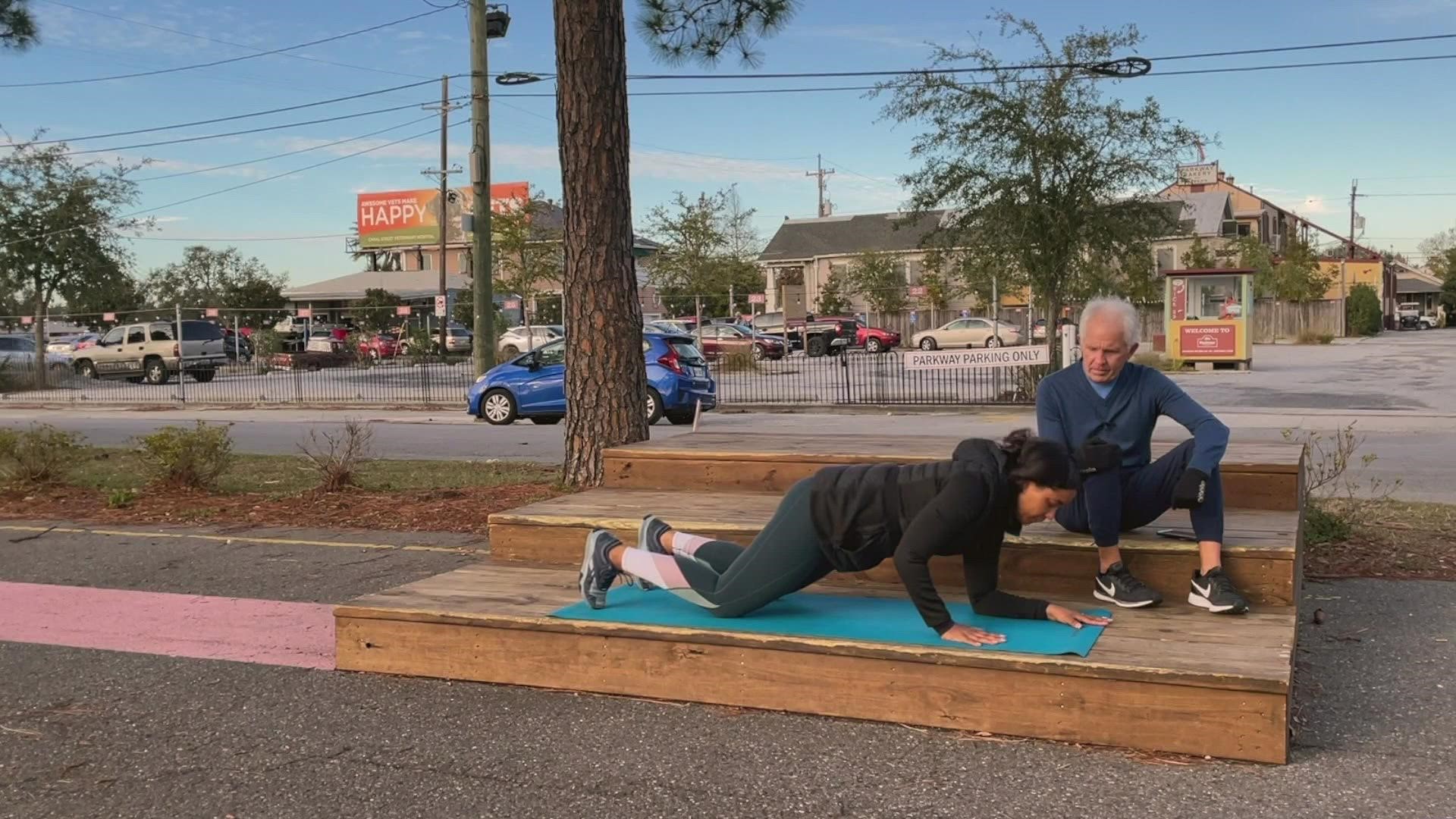 Mackie and April are back with more push-up variations.