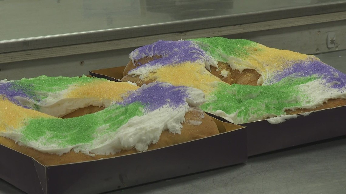 Thousands of king cakes being baked across New Orleans as King's Day approaches