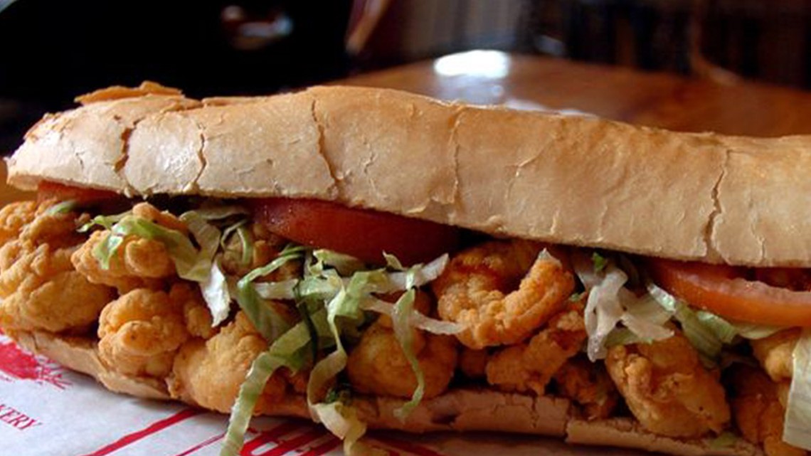 Bang Bang Shrimp Po' Boy Sandwich - Grill Nation