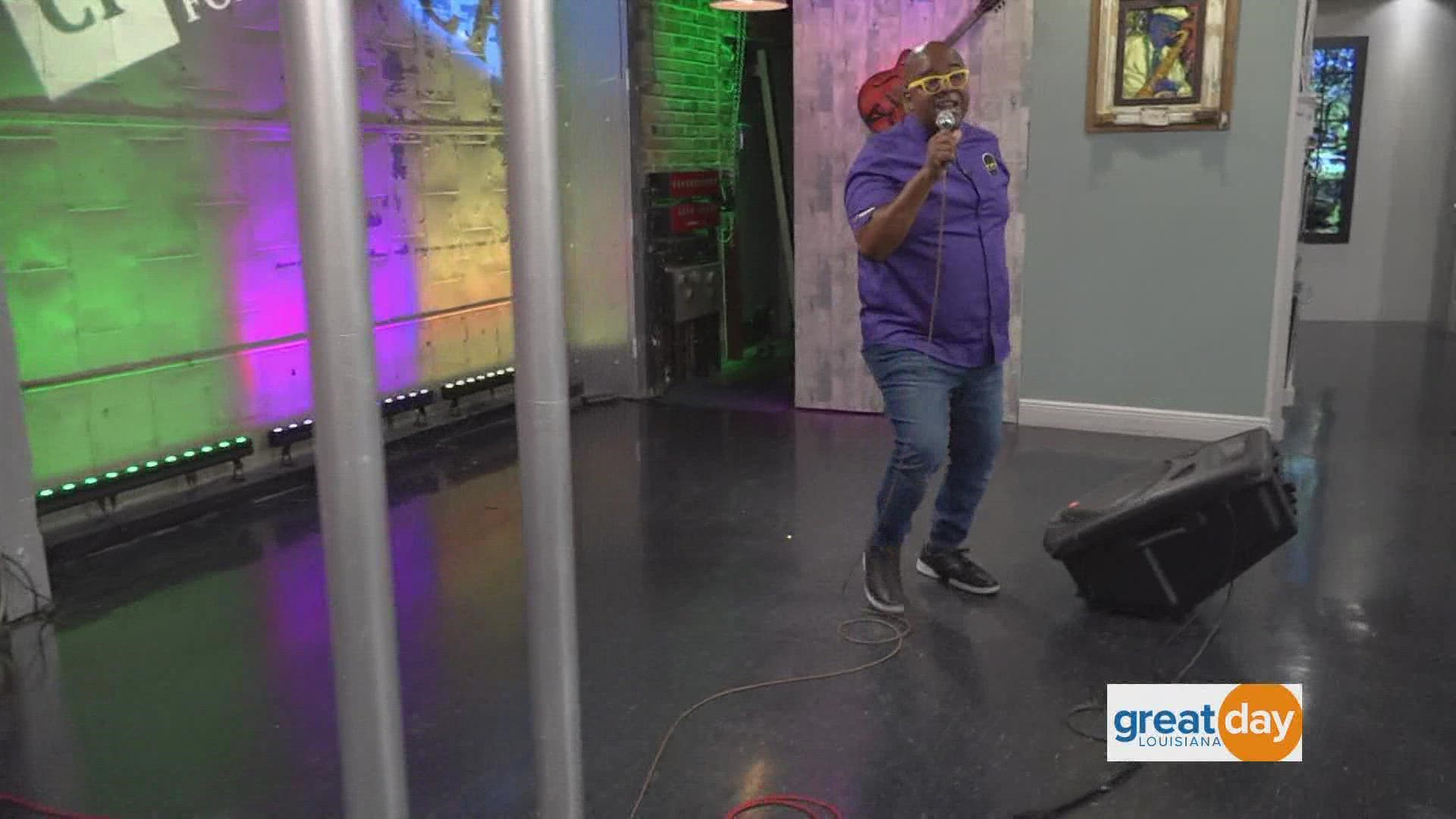 Grammy nominated artist Sean Ardoin performs a song from his album "Full Circle."