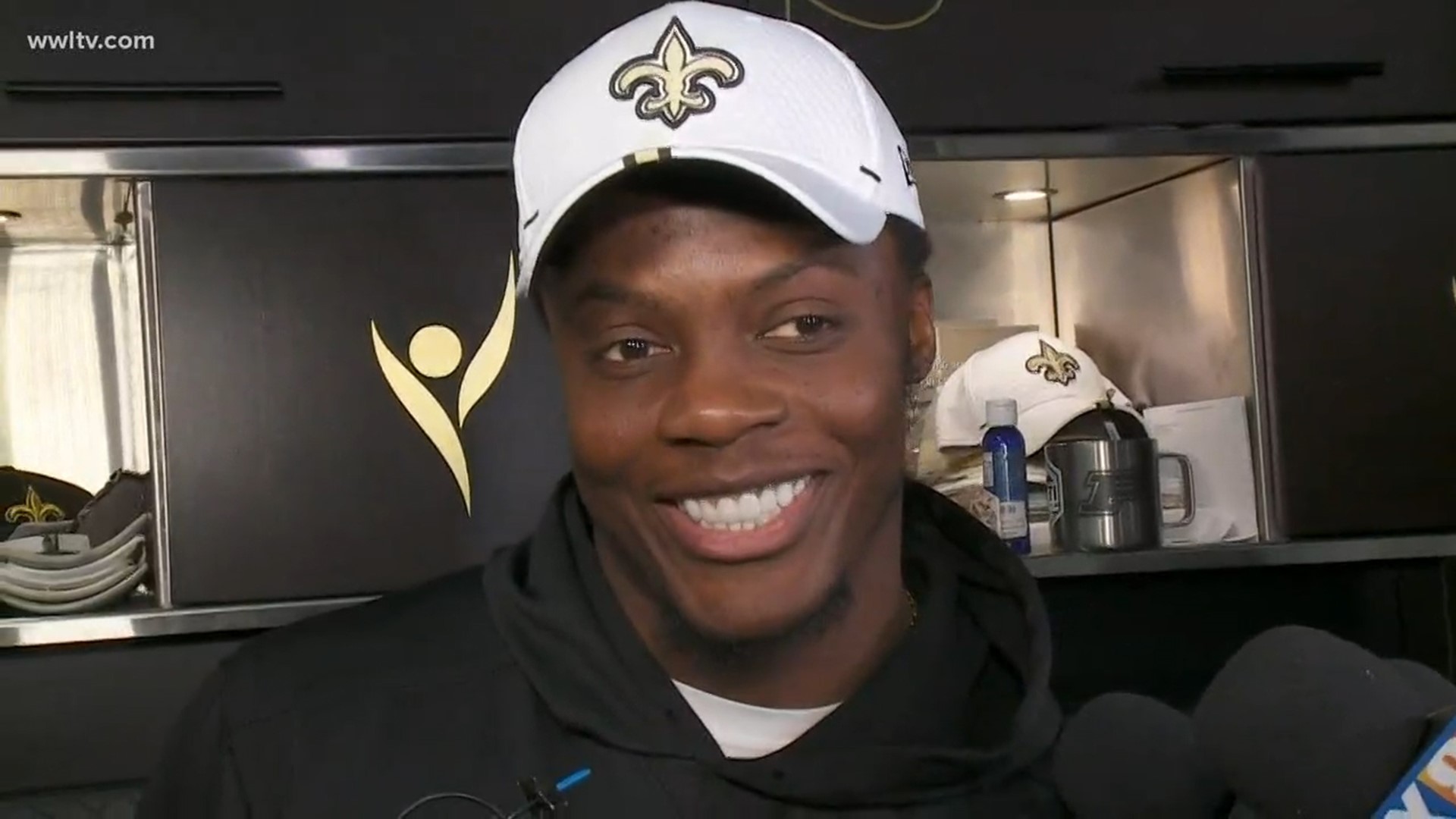 You see a lot of people outside the Superdome after a Saints game, but have you seen Teddy Bridgewater?