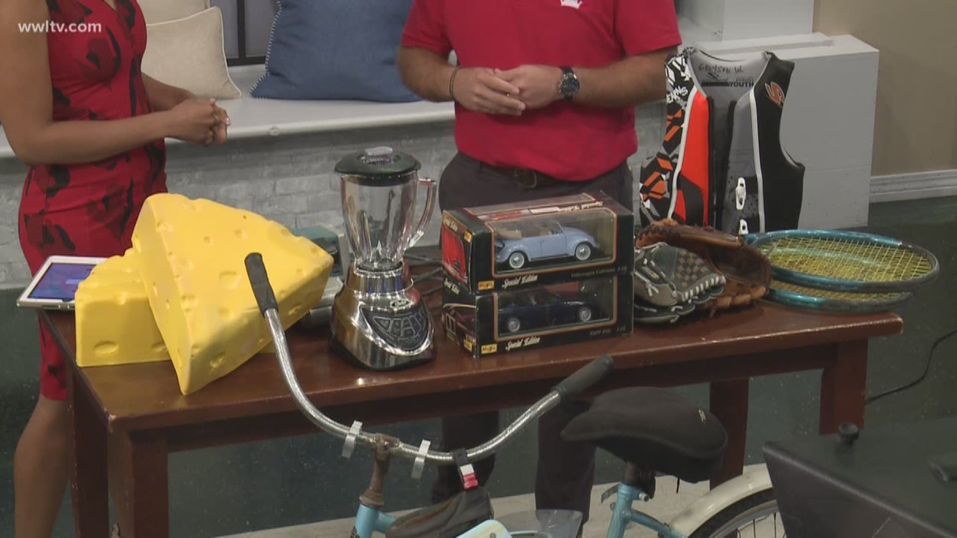 Miller Gunn, owner of Junk King New Orleans, is here with some tips to de-clutter.