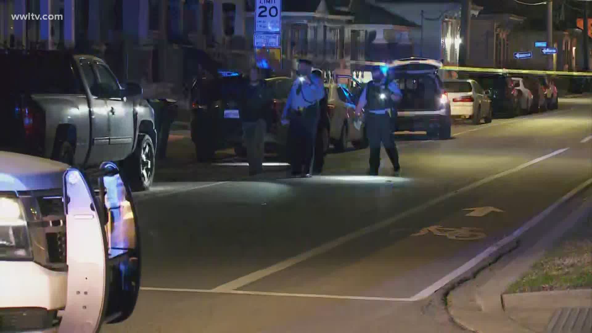 Two men are in the hospital after being shot in the Seventh Ward Monday night