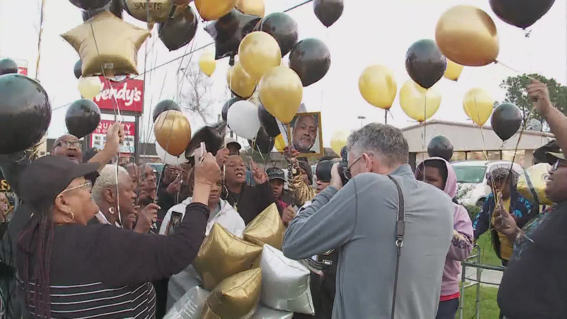 Balloon release for 69-year-old man killed in Slingshot crash