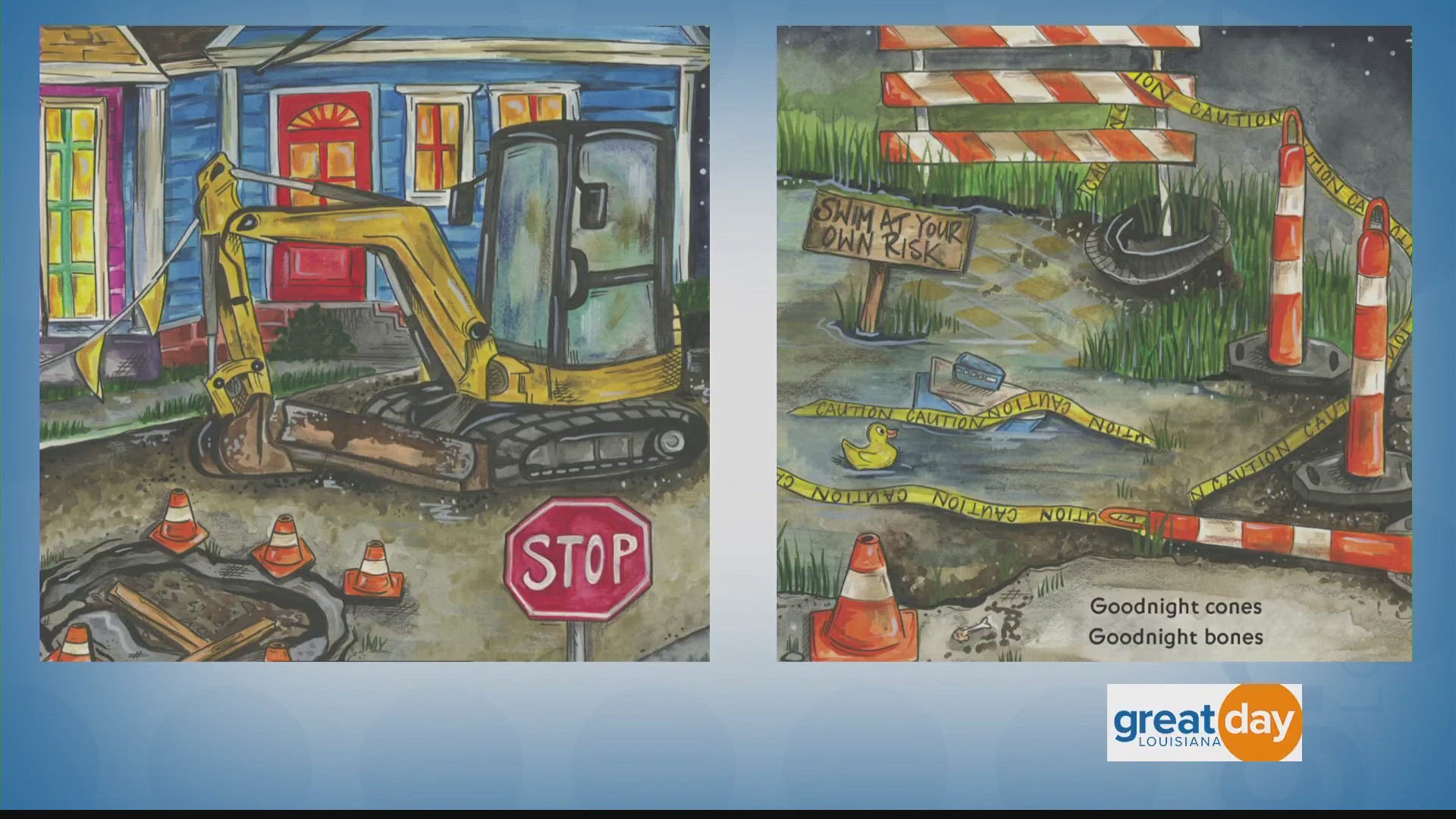 The author of "Goodnight Pothole" stops by to talk about this fun book that kids and adults will enjoy.