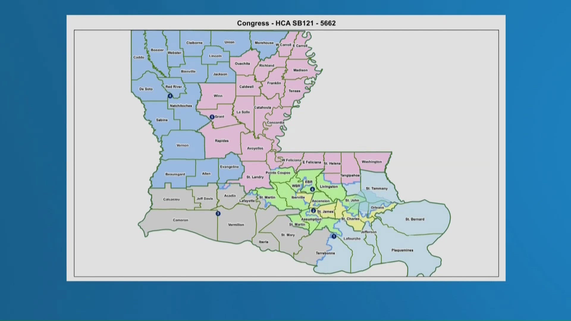 Louisiana House map bill advances with amendments | wwltv.com