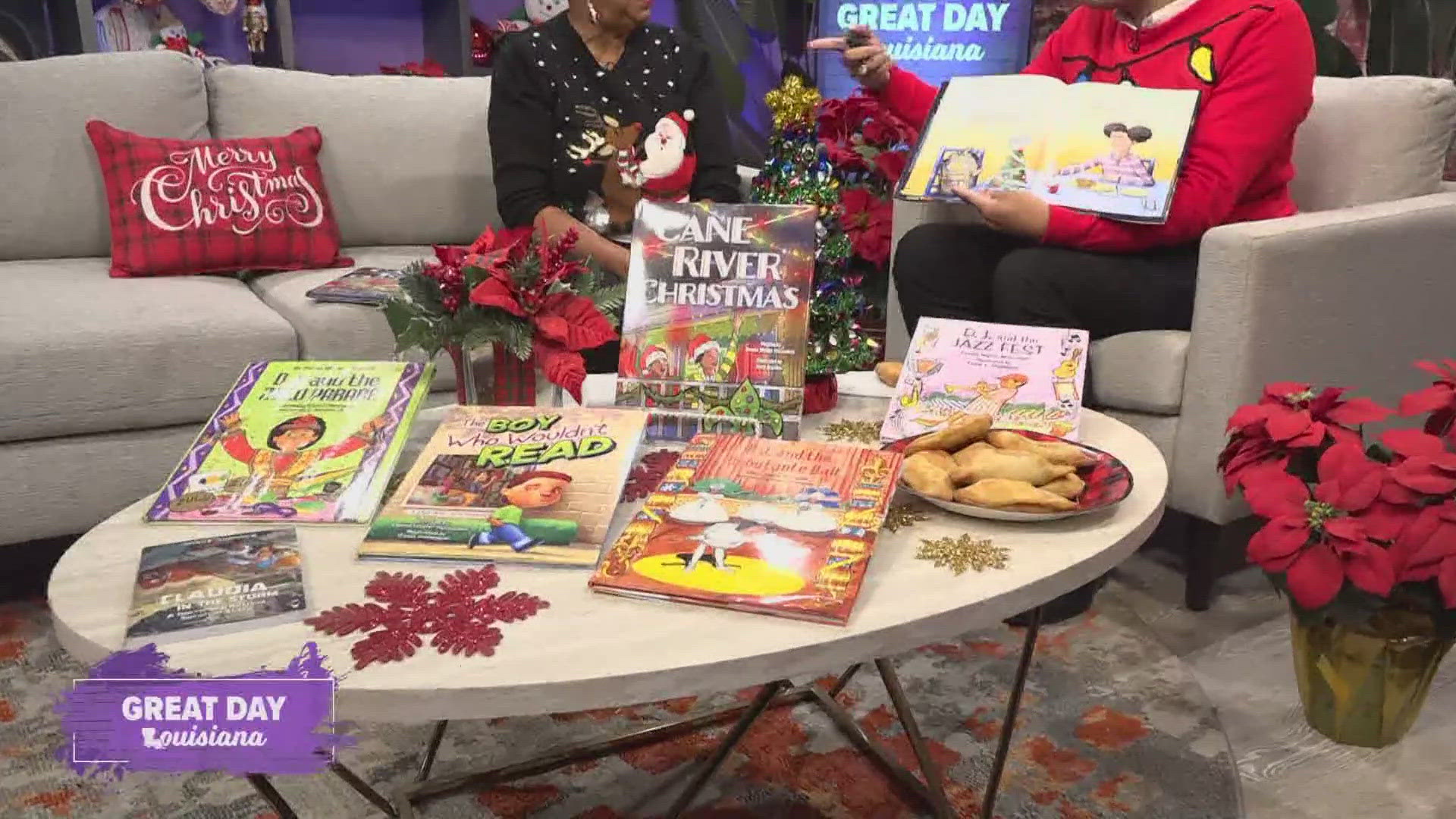 Author Denise Walter McConduit joins us with a look inside her new book for kids, "Cane River Christmas."