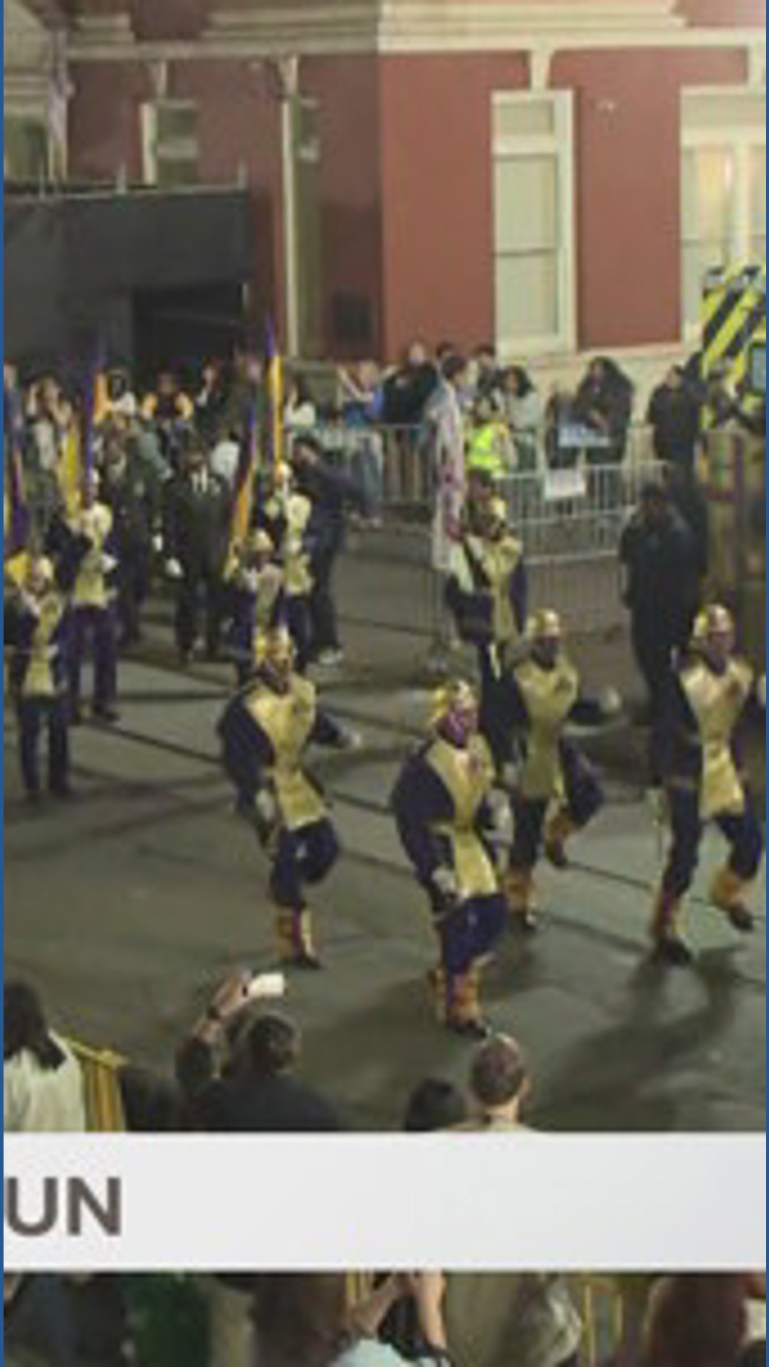 St. Augustine High School’s Marching 100 performs in Krewe of Oshun ...