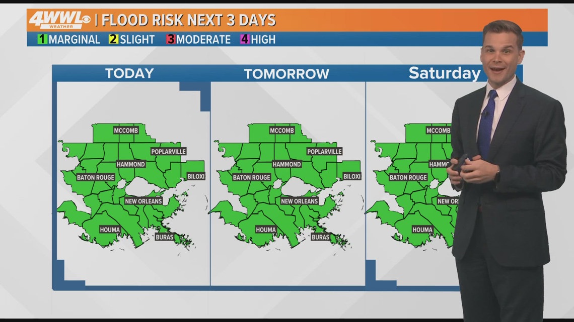 New Orleans Weather: Storms in the forecast for the next several days ...