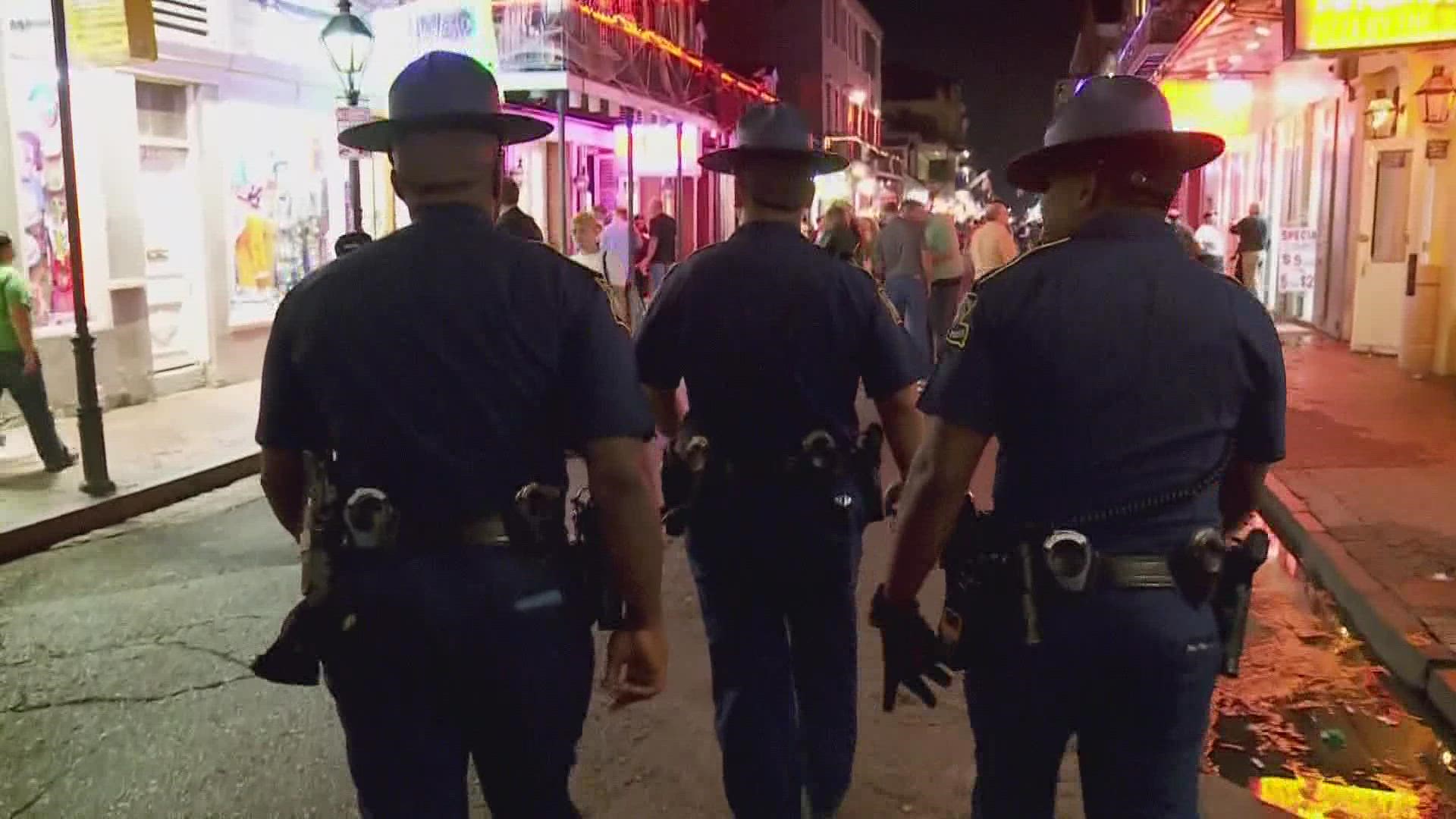 The city will get help from State Police, but there will be a decrease in manpower due to police staffing shortage for both the NOPD and State Police.