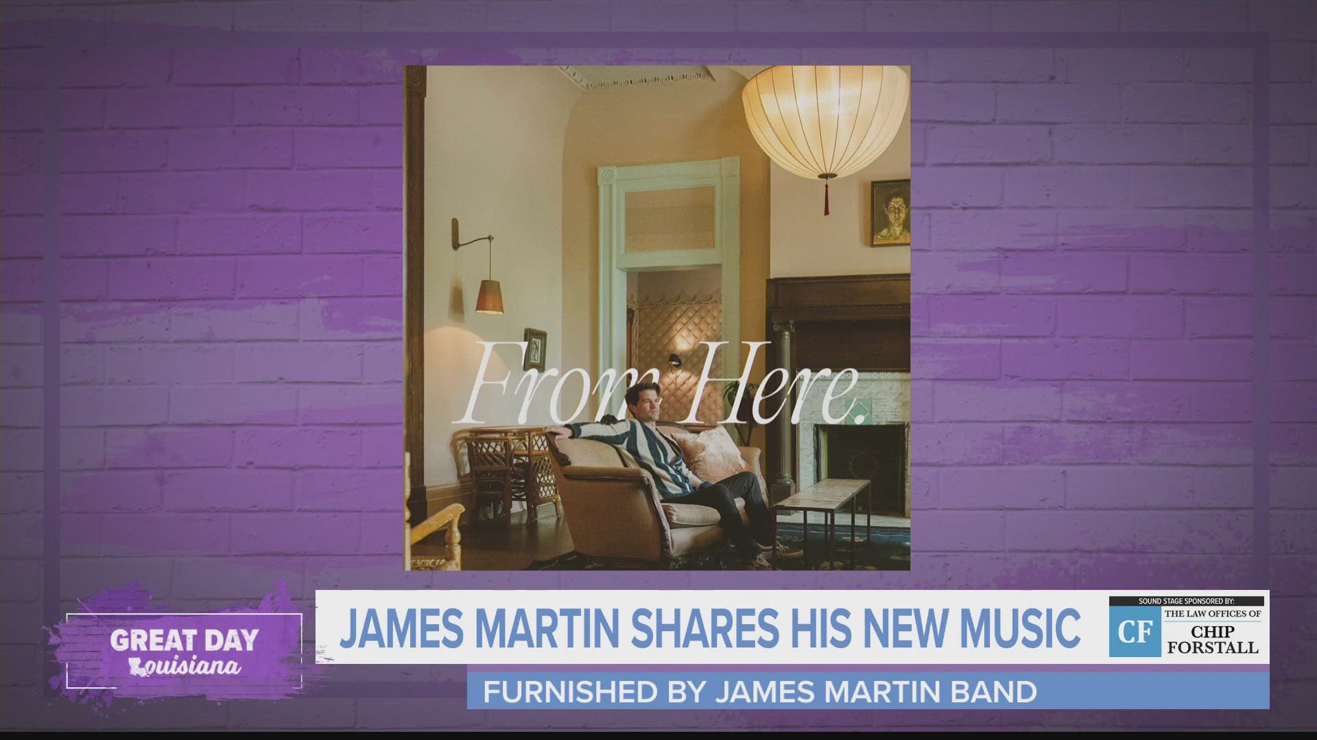 We sit down with local musician James Martin to talk about how he mixes modern and classic sounds on his new album.