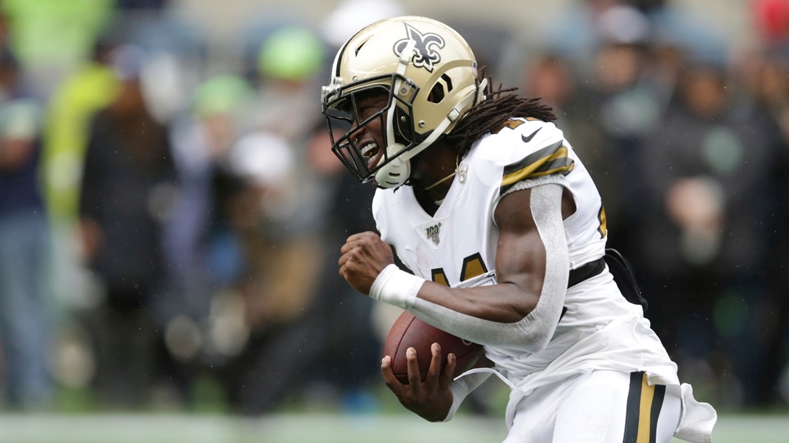 Alvin Kamara questionable for Sunday's game against Jacksonville