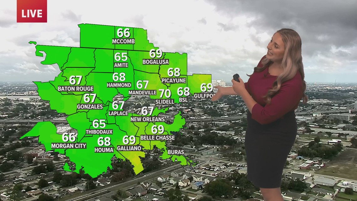 Saturday morning weather update | wwltv.com