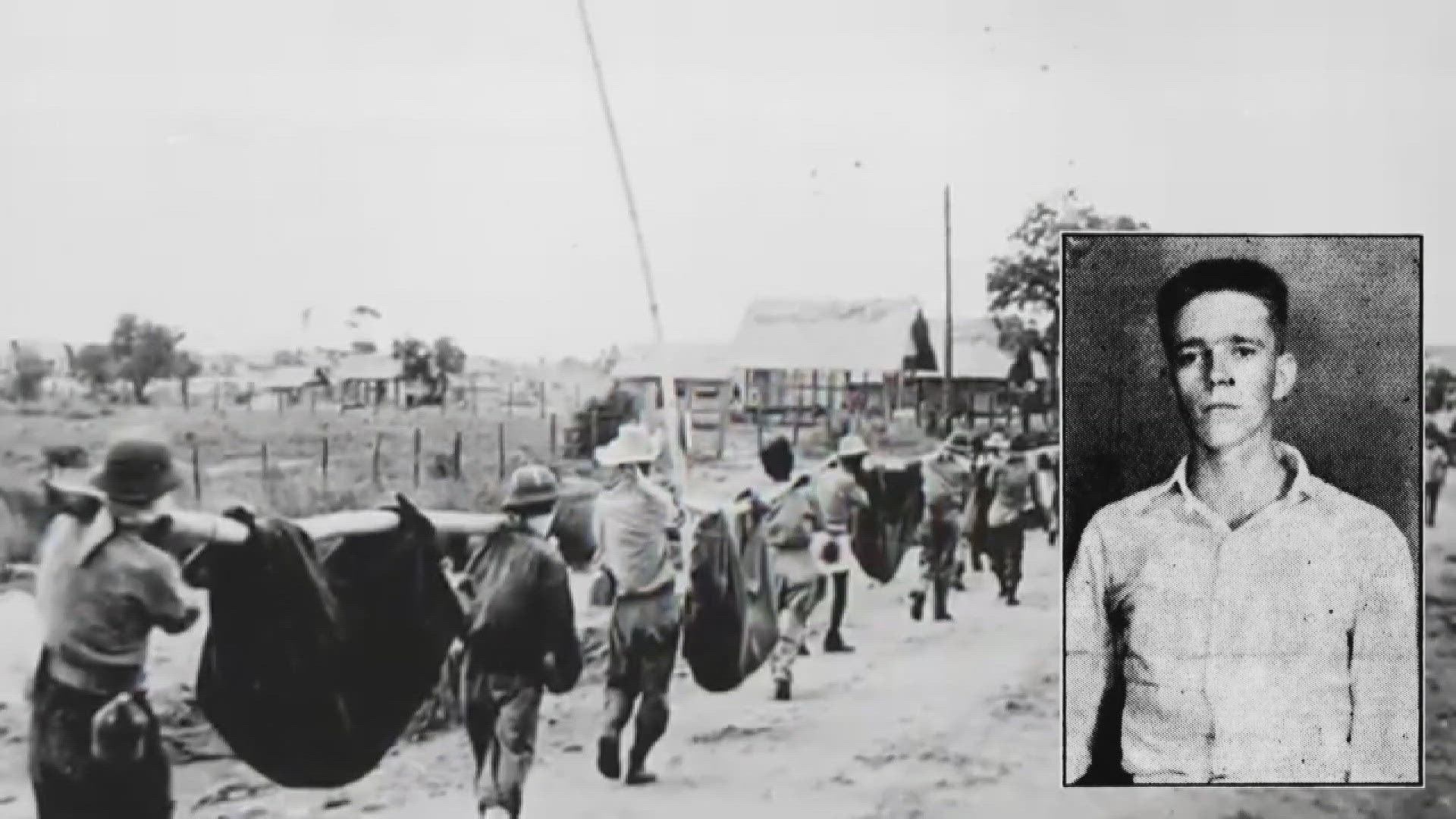 It took more than eighty years and then a journey of 8,000 miles but now the prisoner of war will be buried with full military honors.