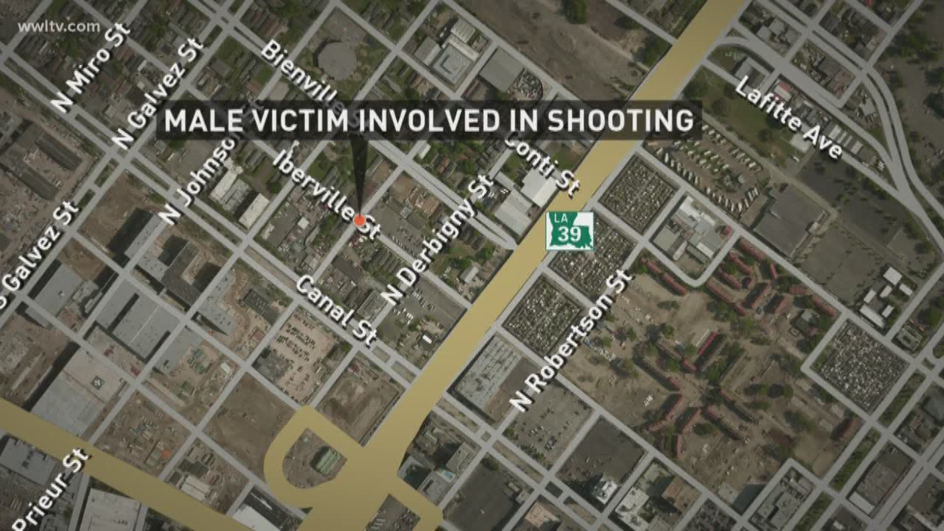 The shooting is under investigation, NOPD officials say.