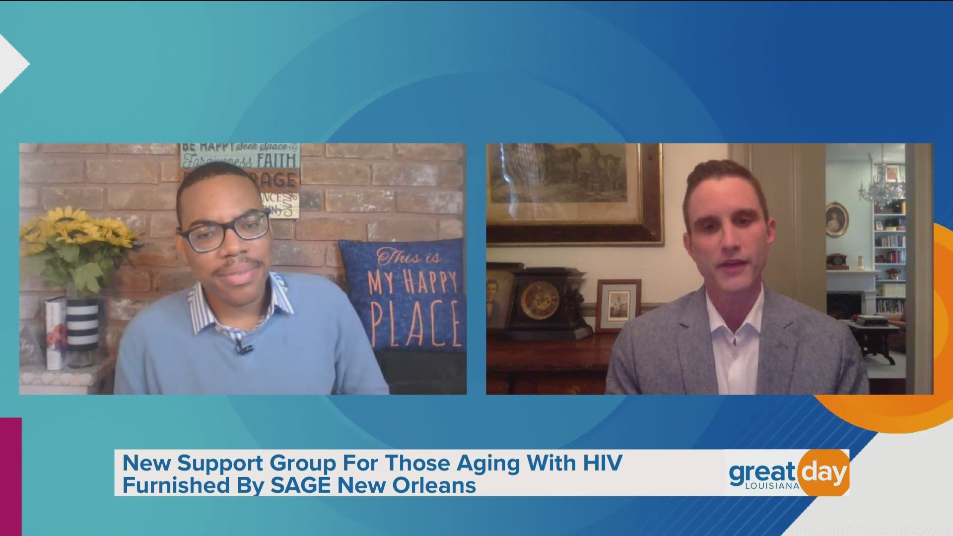 SAGE New Orleans shared details on their support group that focuses on people who are aging with HIV/AIDS.