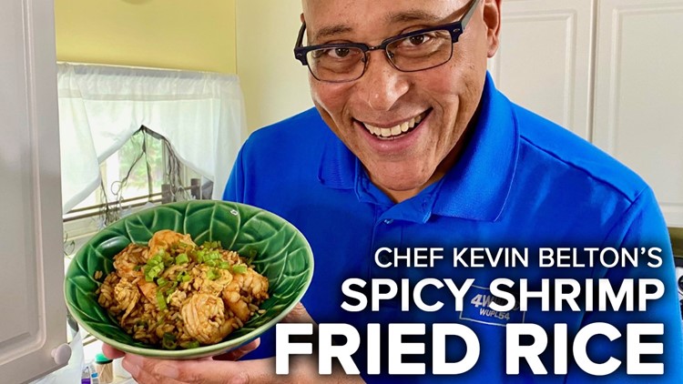 Recipe: Chef Kevin Belton's Spicy Shrimp Fried Rice