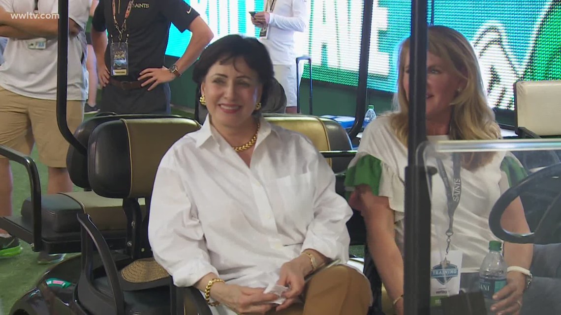 Man tries to steal Gayle Benson's car with her inside