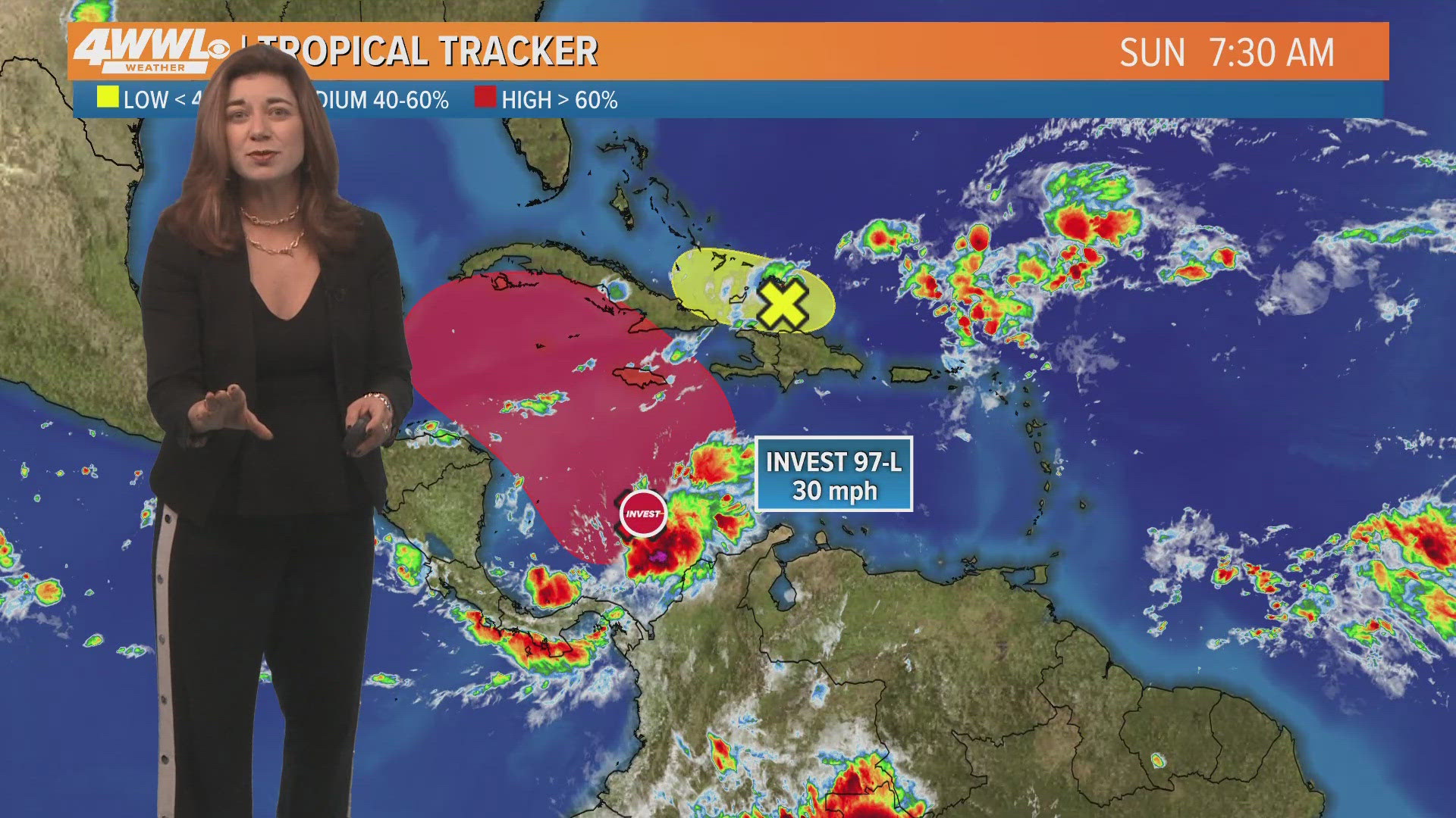 Watching the Gulf of Mexico this week to see where this development will go.