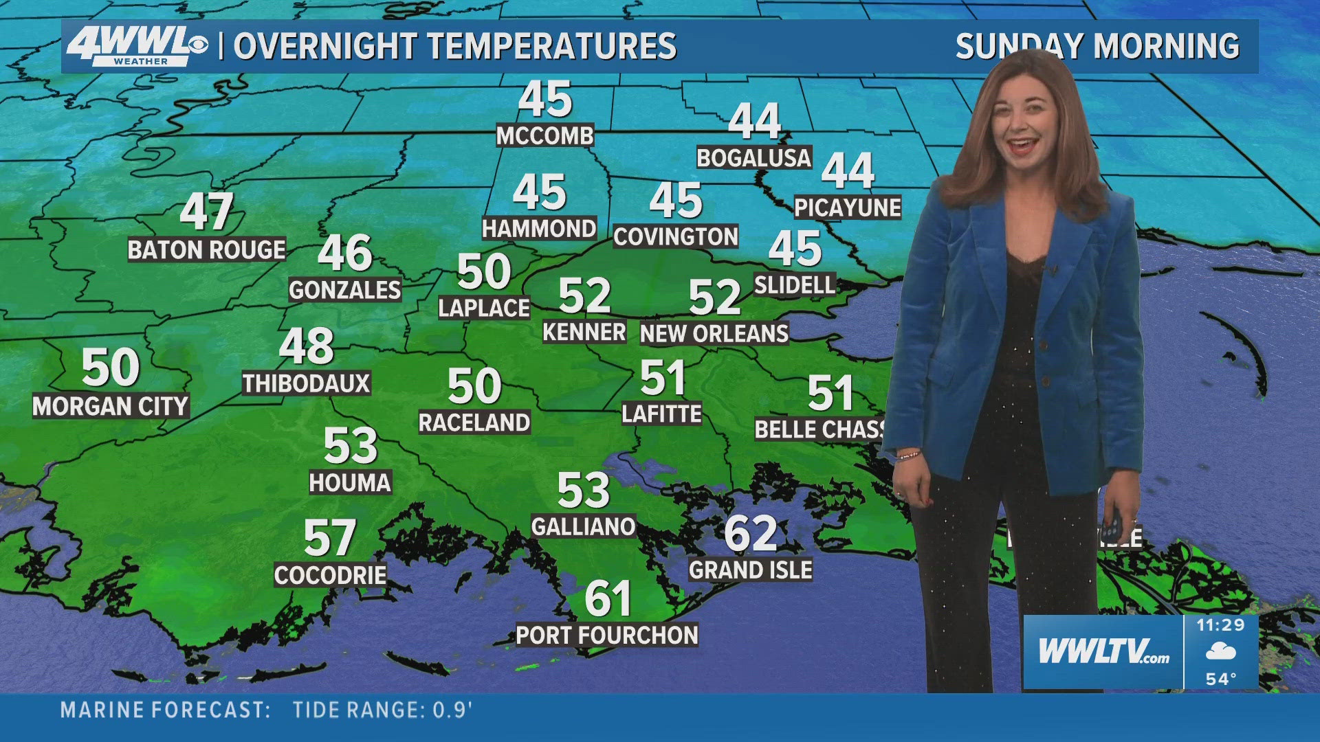 Meteorologist Brooke Laizer says expect it to get warmer as we end the week. Next week expect possible street flooding with showers Monday and Tuesday.