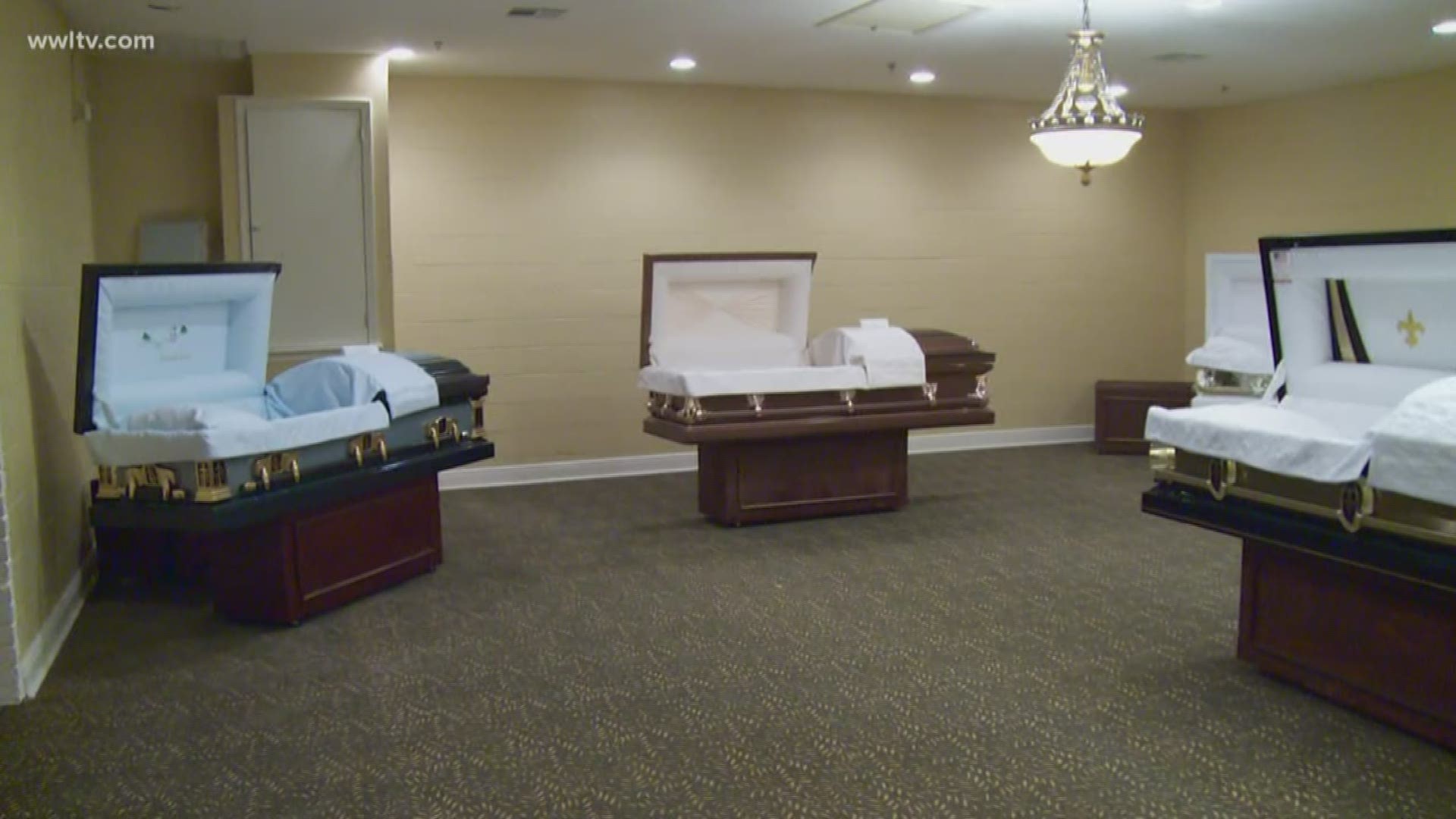 “One thing I just can come to grips with is the lack of touch,” said funeral director Kirk Barrow