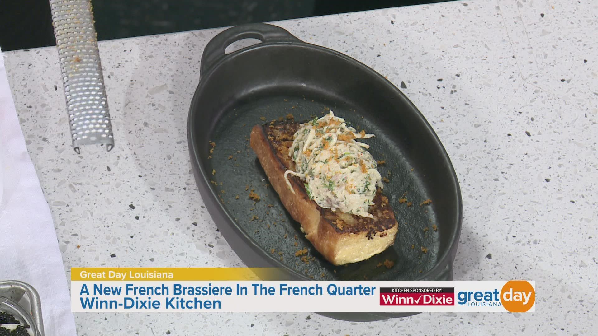 New French brasserie MaMou whips up a couple of dishes from their menu in the Winn Dixie kitchen.