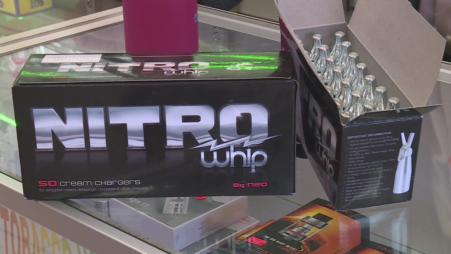 Dangerous Nitrous Oxide trend targeting youth