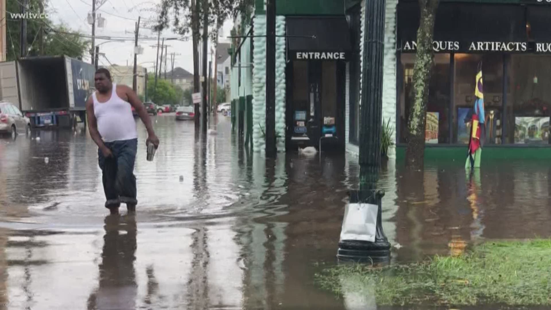 There are concerns that the $1 billion federal drainage project Uptown could be making flodoign worse in area of New Orleans that rarely flooded before.